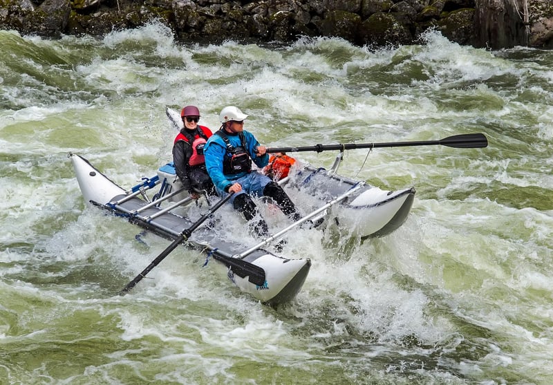 Rafting in Rapids